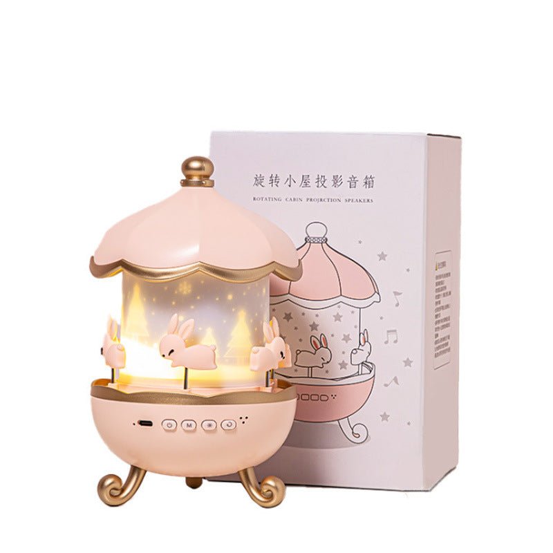 Kids Night Light Projector – 12 Films, Rotating Star Lamp, USB Rechargeable - Magic Store