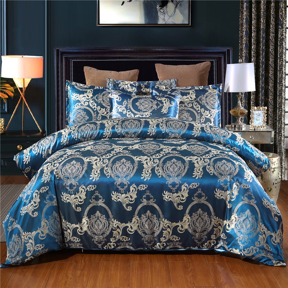 Luxury Satin Bedding Set – Silky Duvet Cover & Pillowcases - Magic Store