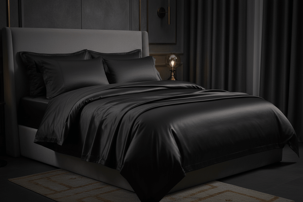 Luxury Satin Bedding Set – Silky Duvet Cover & Pillowcases - Magic Store
