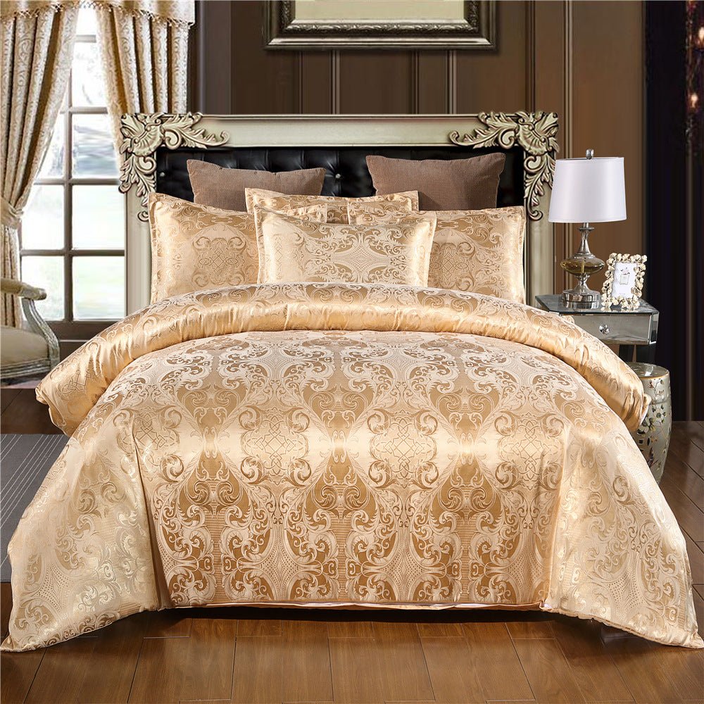 Luxury Satin Bedding Set – Silky Duvet Cover & Pillowcases - Magic Store