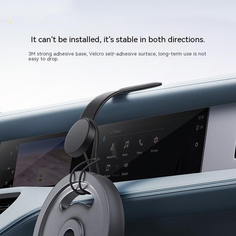 Magnetic Bendable Car Mobile Phone Holder Wireless Charger Phone Holder 15W Car Dash Mount Compatible With Phone - Magic Store