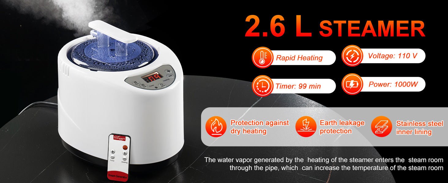 Portable Full Body Sauna Room Sauna Machine Steam Room Steam Sauna Box - Magic Store
