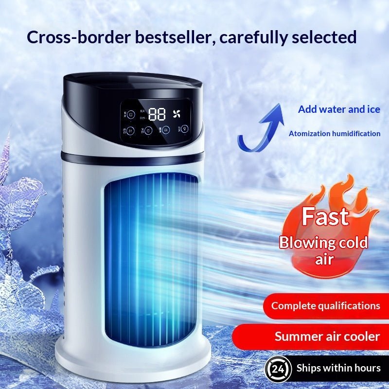 USB Mini Air Cooler Fan – Portable Evaporative Cooling for Home & Office - Magic Store