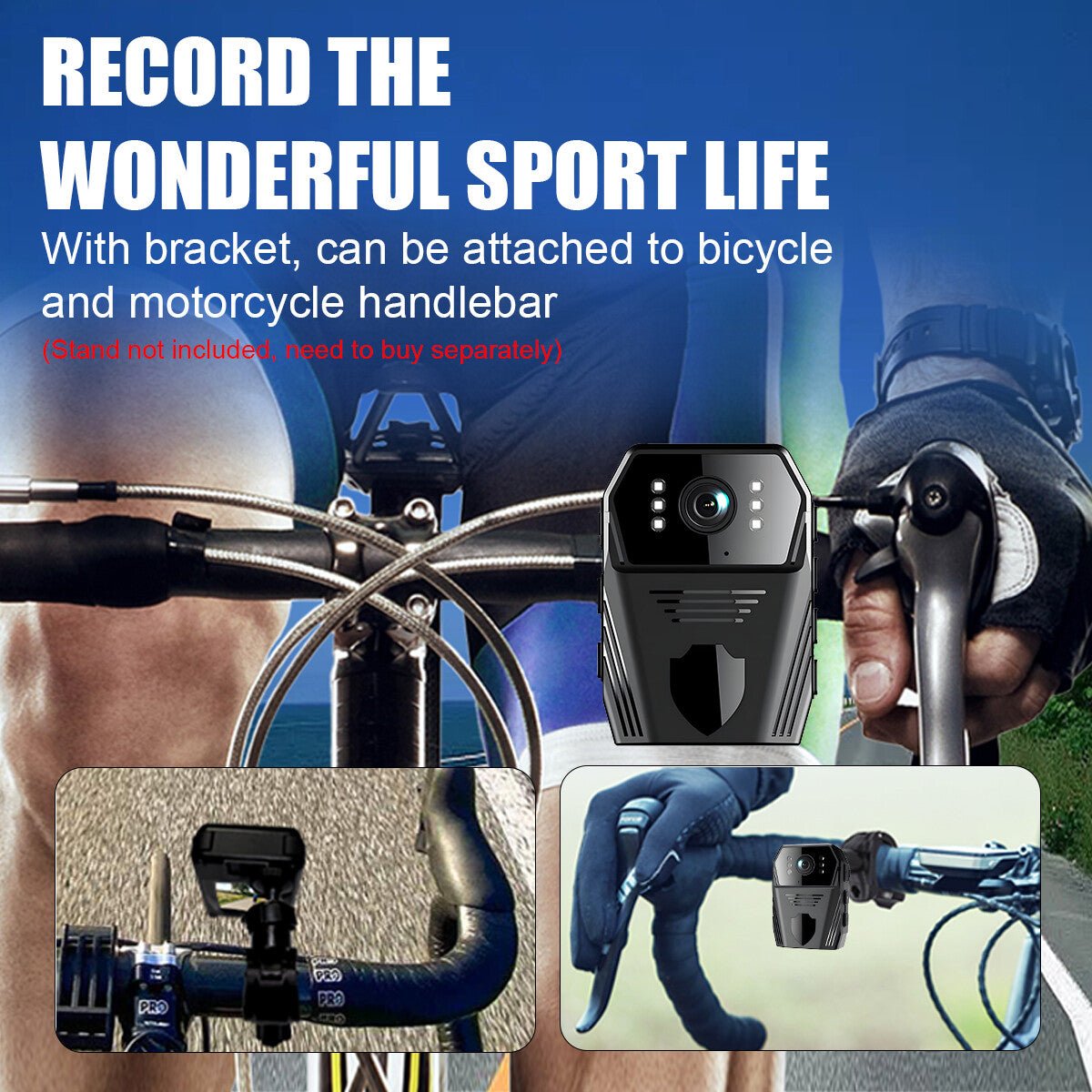 WIFI 4K Mini Camera Camcorder Body Police Cam With Audio Video DVR IR Night Cam - Magic Store