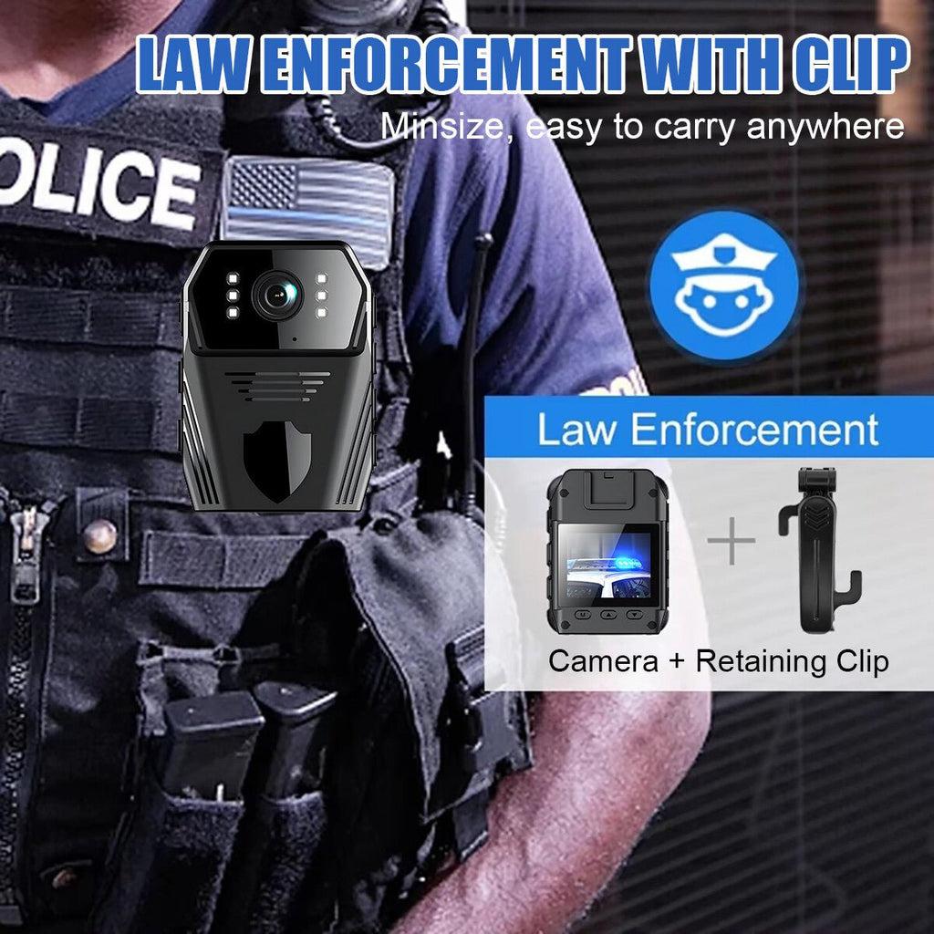 WIFI 4K Mini Camera Camcorder Body Police Cam With Audio Video DVR IR Night Cam - Magic Store